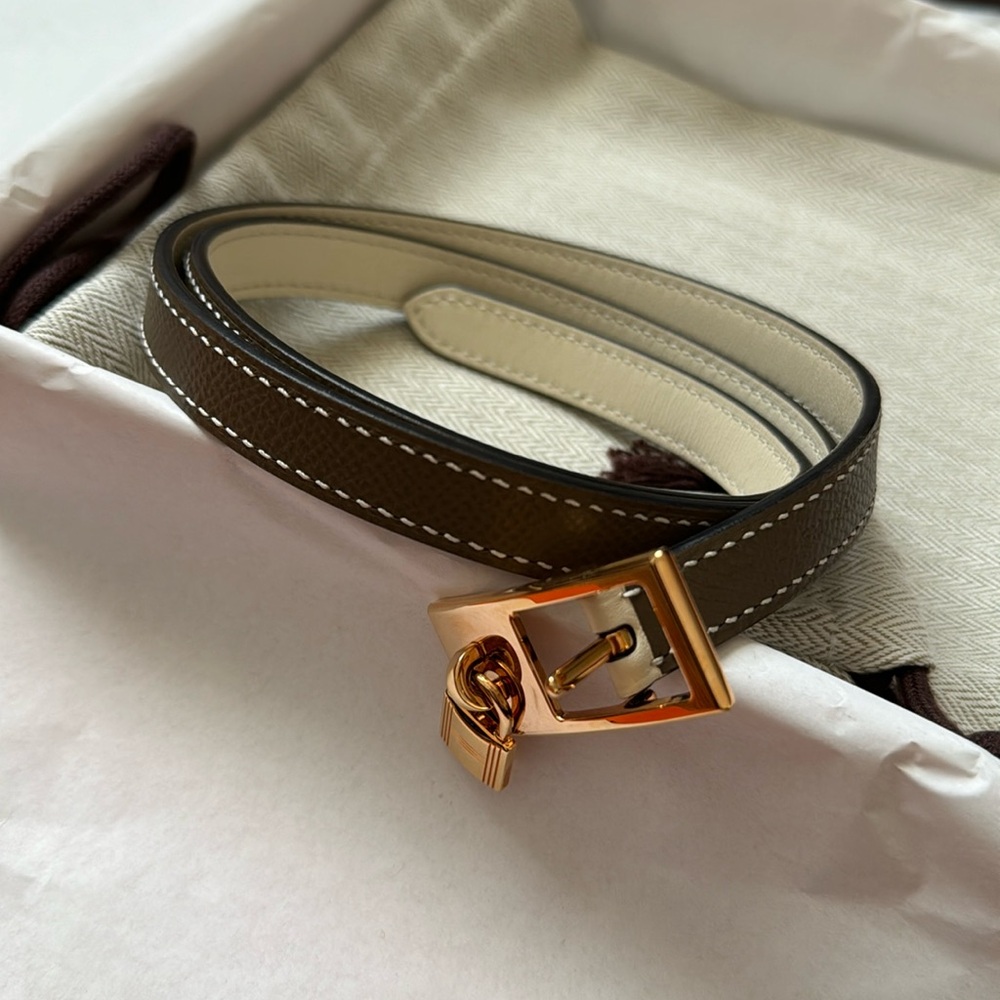 Hermes Lucky 15 Reversible Belt